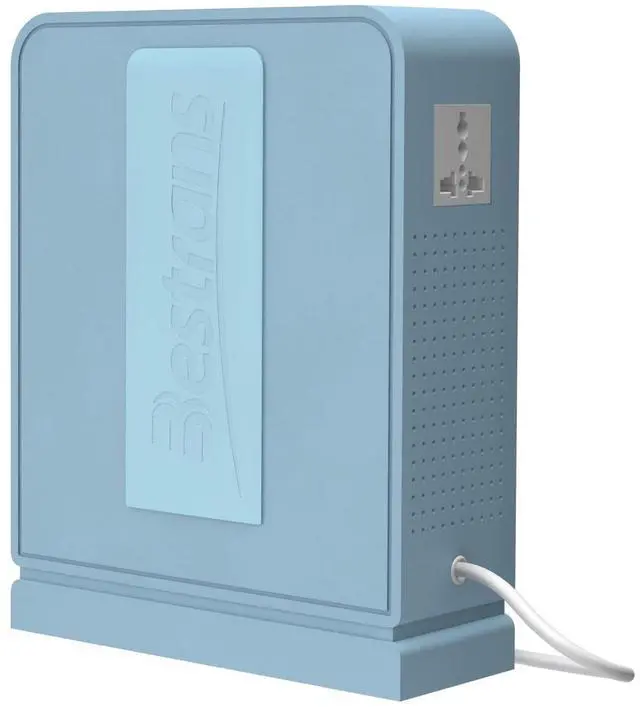 Main image of BESTRANS 3000W Step Up Transformer 110v to 220v Converter, Heavy Duty Voltage Converter 110v-120v to 220v-240v with Dual Outlets, Overload Protection & Ultra-Quiet for Home Appliances, Light Blue