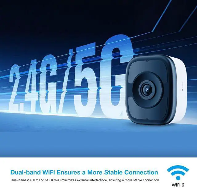 Alt view image 4 of 5 - LVQ 5MP 3K Magnetic Window Camera, Indoor Window Camera with Night Vision Full Color, WiFi6 Window Camera for Home Security, Person & Car Detection, 2 Way Talk, 24/7 Recording