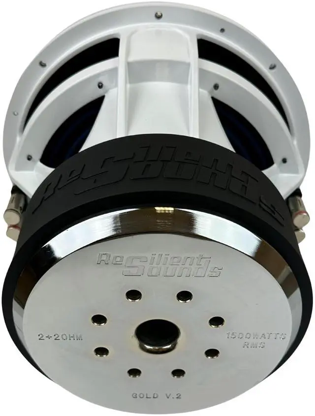 Alt view image 3 of 5 - Resilient Sounds Gold 12 V2 1500RMS 12" SUBWOOFER (D4 OHM Load)