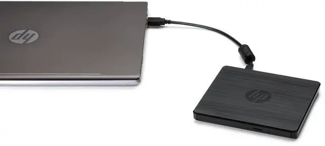 Alt view image 4 of 5 - HP USB External DVDRW DriveNew Retail, F6V97AANew Retail)