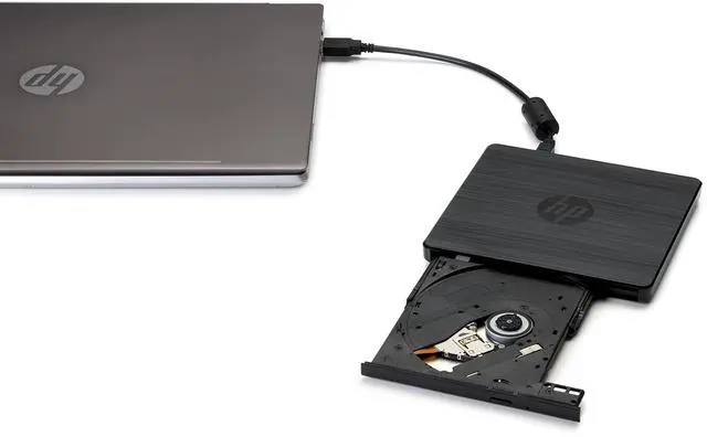 Alt view image 5 of 5 - HP USB External DVDRW DriveNew Retail, F6V97AANew Retail)