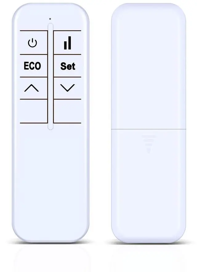 Alt view image 2 of 5 - New Replacement Remote Control Compatible for KLARSTEIN Bornholm Single Convection Space Heater