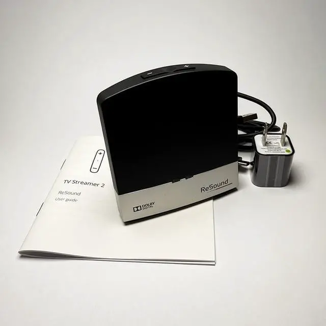 Alt view image 5 of 5 - GN Resound TV Streamer 2 for GN Resound Nexia, Omnia, ONE, Linx, Quattro, Key, Enzo, Prezza Hearing Aids