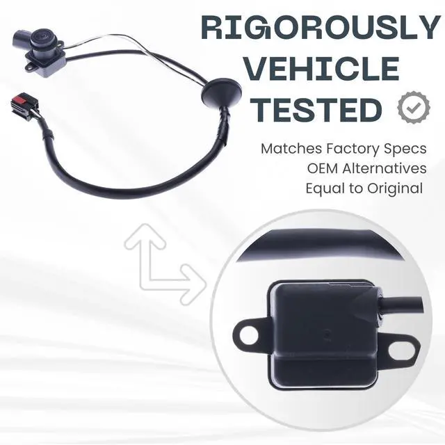 Alt view image 3 of 5 - Backup Camera Replaces for 2007-2017 Jeep Patriot ^^ 2014-2017 Jeep Compass OE Part # 68192986AD 68192986AB 68192986AC