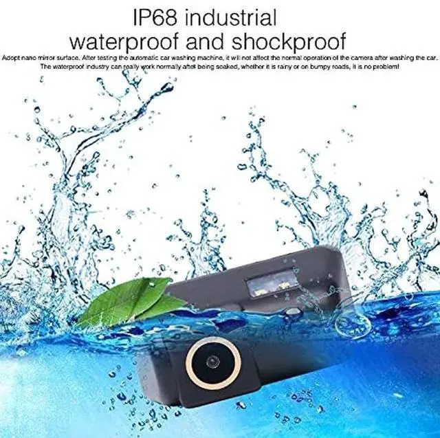 Alt view image 5 of 5 - Caros Fisheye 1280x720 Pixels car Backup Camera Reverse Parking Rear View Replacement for Ford Transit MK6(2000-2006) Ford MK7(2007-2013) Tourneo Connect 2012