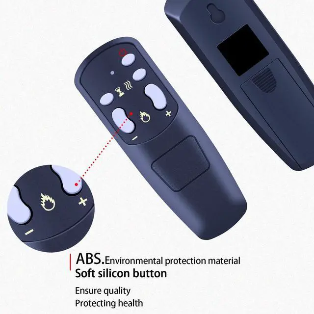Alt view image 4 of 5 - SJUIF Replacement Remote Control Fit for Touchstone 80001 80002 80005 80008 80026 Wall Mounted Electric Fireplace Heater