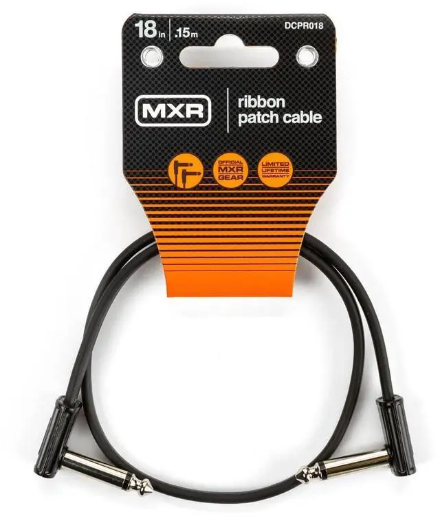 Alt view image 2 of 5 - Briskdrop MXR DCPR018 Ribbon Patch Cable - 18 Inch (2 Pack)