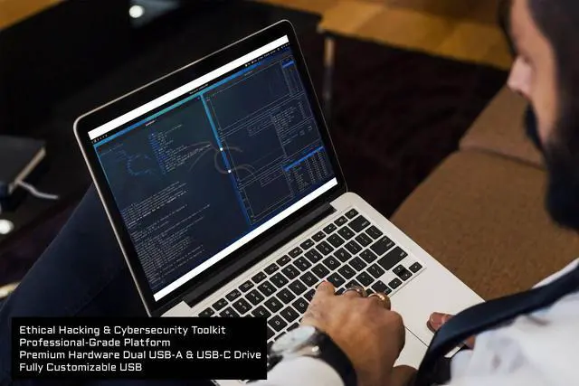 Alt view image 3 of 5 - Kali Linux Bootable USB for Ethical Hacking & Cybersecurity