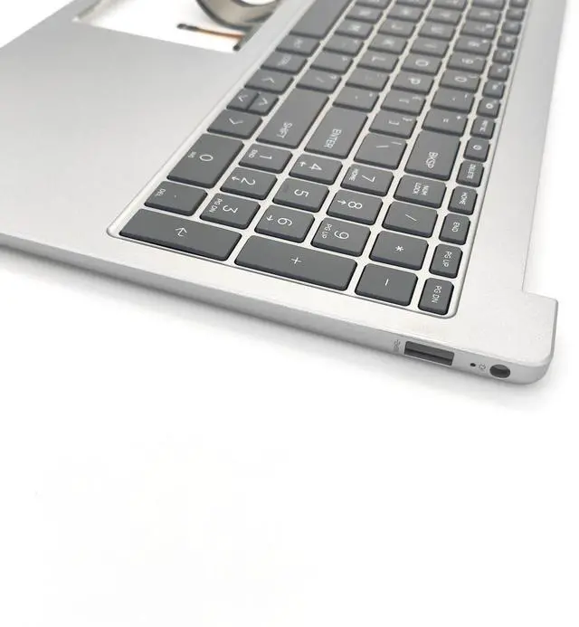 Alt view image 4 of 5 - Jxjslp Replacement Upper Case Palmrest for HP 15-FC 15-FD Series Laptop Keyboard Assembly Top Cover Case N36753-001