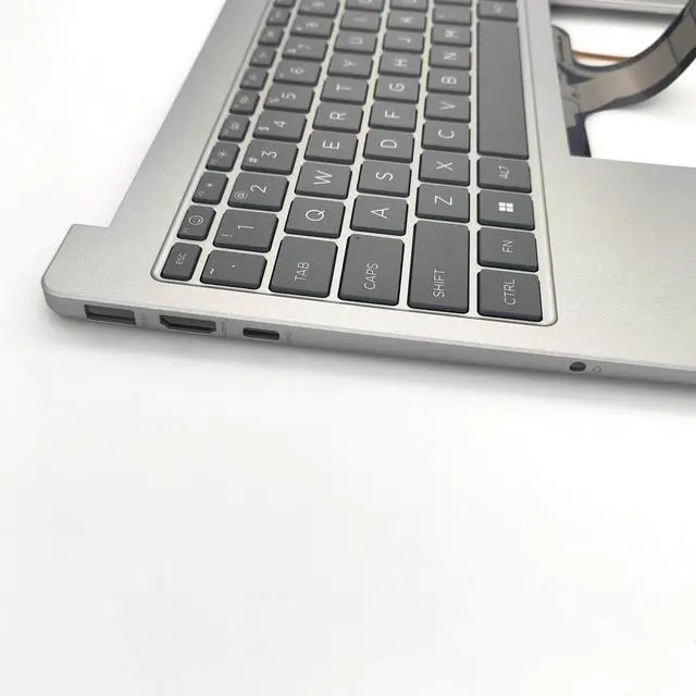Alt view image 3 of 5 - Jxjslp Replacement Upper Case Palmrest for HP 15-FC 15-FD Series Laptop Keyboard Assembly Top Cover Case N36753-001