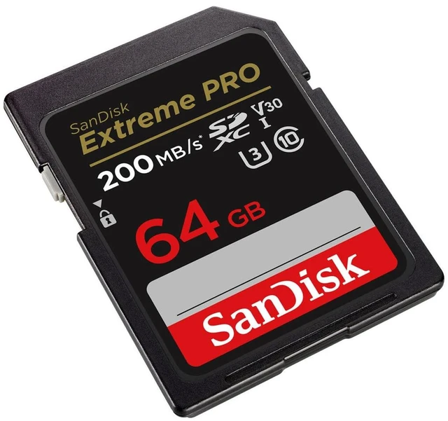 Alt view image 3 of 5 - SanDisk Extreme PRO 64GB UHS-I U3 SDXC Memory Card