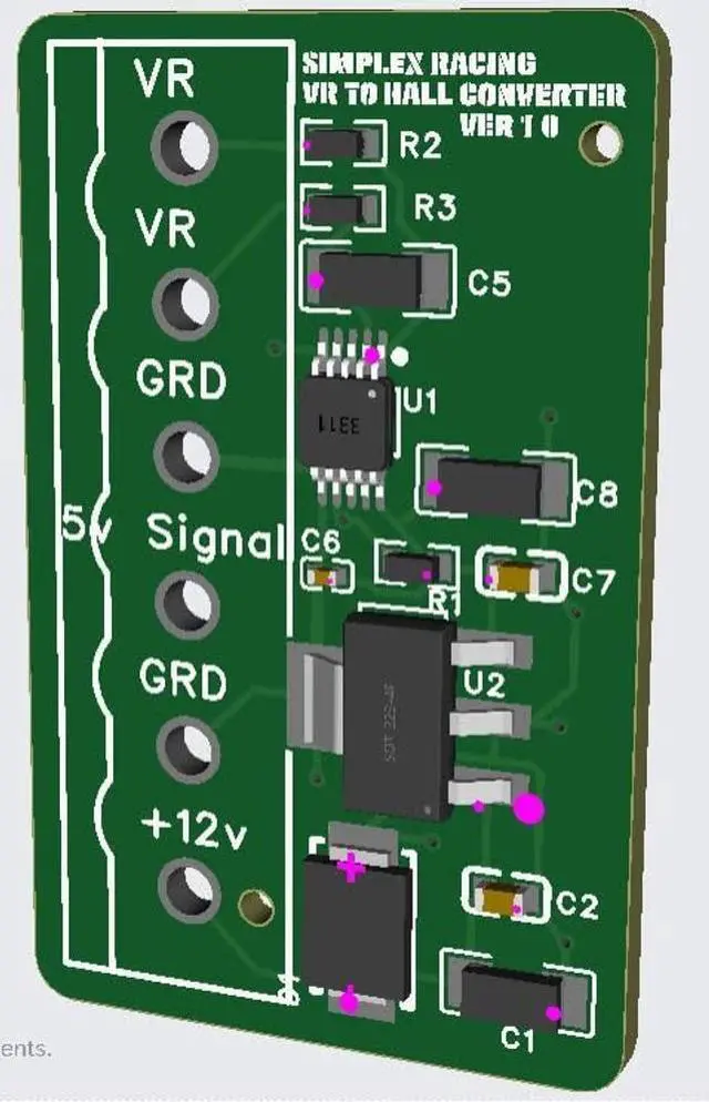 Alt view image 2 of 3 - Variable Reluctance to Hall Effect Converter