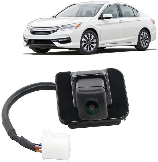 Main image of Backup Rear View Camera Fits for Honda Accord 2014 2015 2016 2017 Parking Assist Rear Camera Replaces 39530T2AA21, 39530T2AA31, 39530-T2A-A21, 39530-T2A-A31, 590-440, 39530-T2A-U110-M2, 39530-T2A-U21