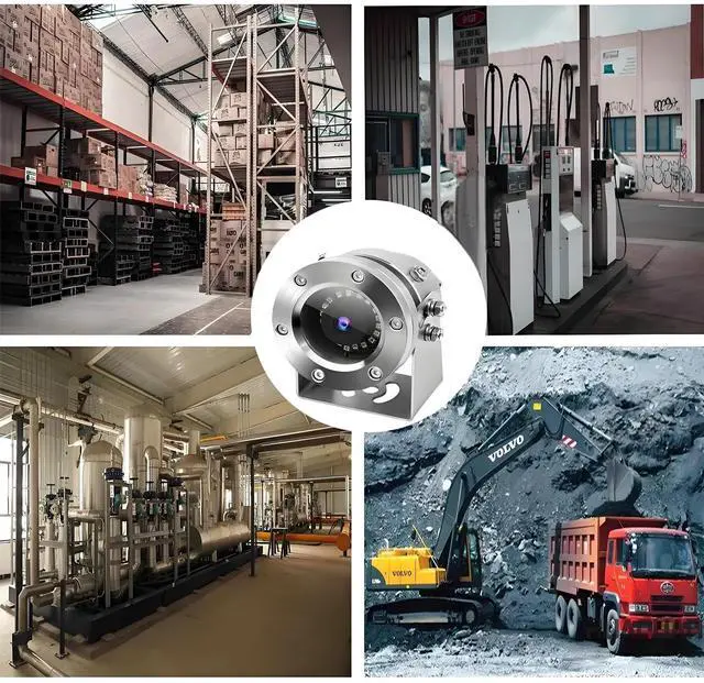 Alt view image 3 of 5 - BFMore HD 5.0MP POE Explosion Proof Camera IP68 Waterproof Outdoor Corrosion Protection Security Camera H.265 XMeye