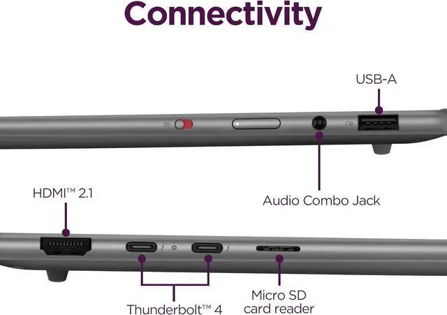 Alt view image 4 of 7 - Lenovo Yoga Slim 7i Aura Edition 14 OLED Touch Ultra 5 226V 16GB 1TB Win11P