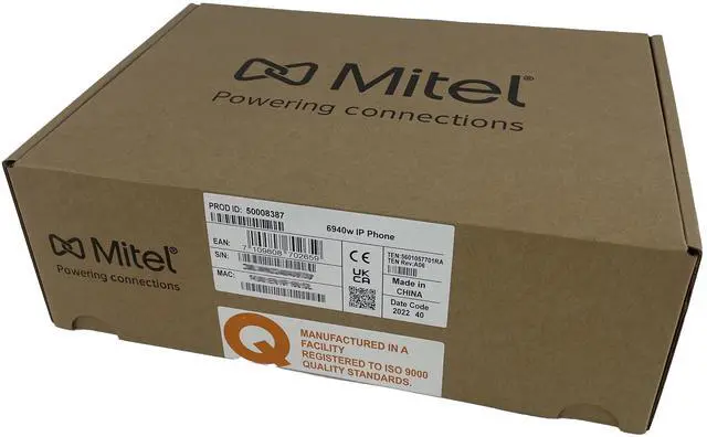 Alt view image 2 of 4 - Mitel 6940w IP Phone - 50008387