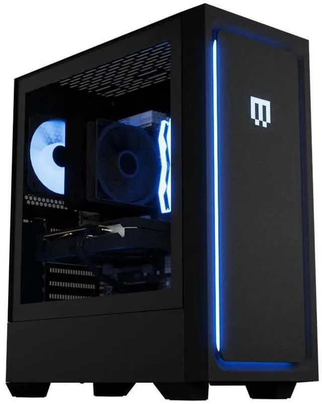 Main image of MAINGEAR MG-1 | Silver Gaming Desktop - NVIDIA GeForce RTX 5060 - AMD Ryzen 5 9600X - 16GB DDR5 - 1TB NVMe SSD - WiFi 7 - Windows 11 Home - RGB