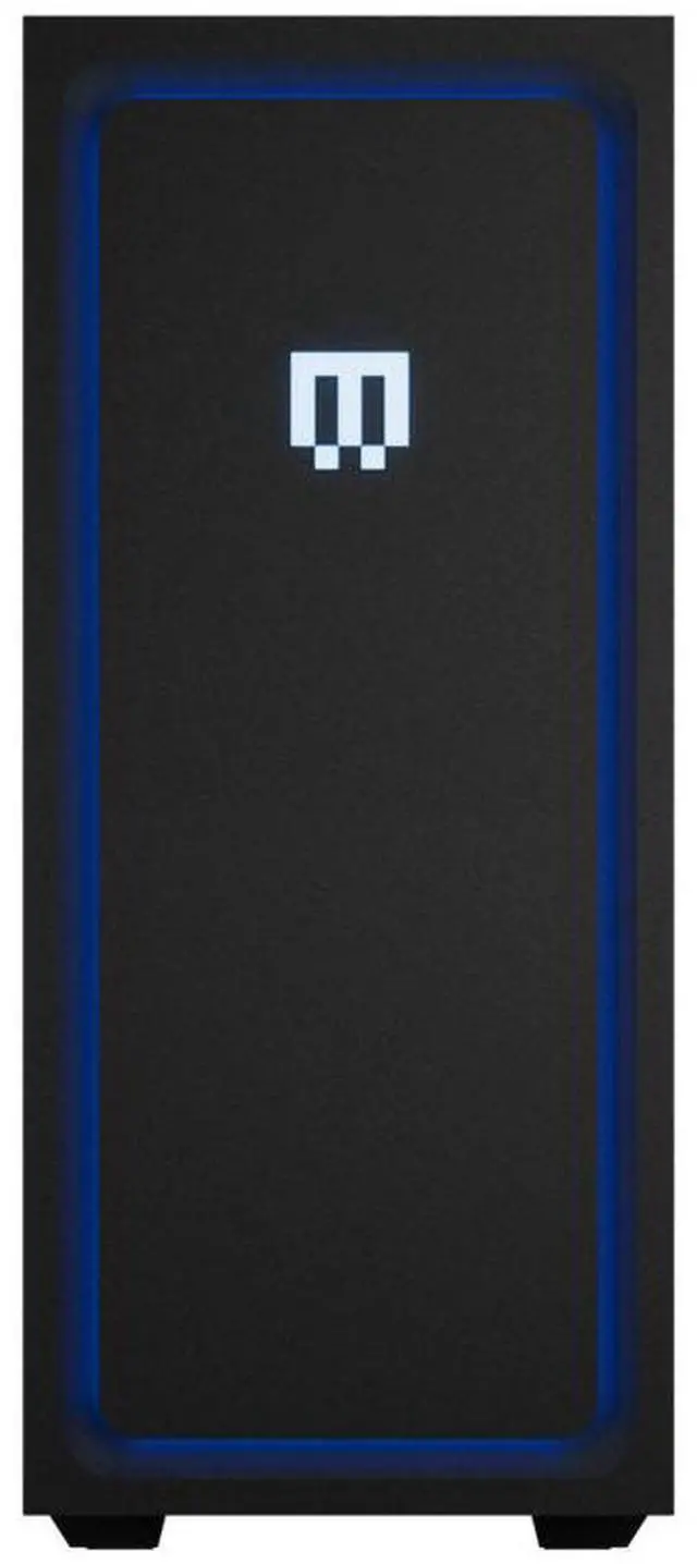 Alt view image 3 of 6 - MAINGEAR MG-1 | Silver Gaming Desktop - NVIDIA GeForce RTX 5060 - AMD Ryzen 5 9600X - 16GB DDR5 - 1TB NVMe SSD - WiFi 7 - Windows 11 Home - RGB