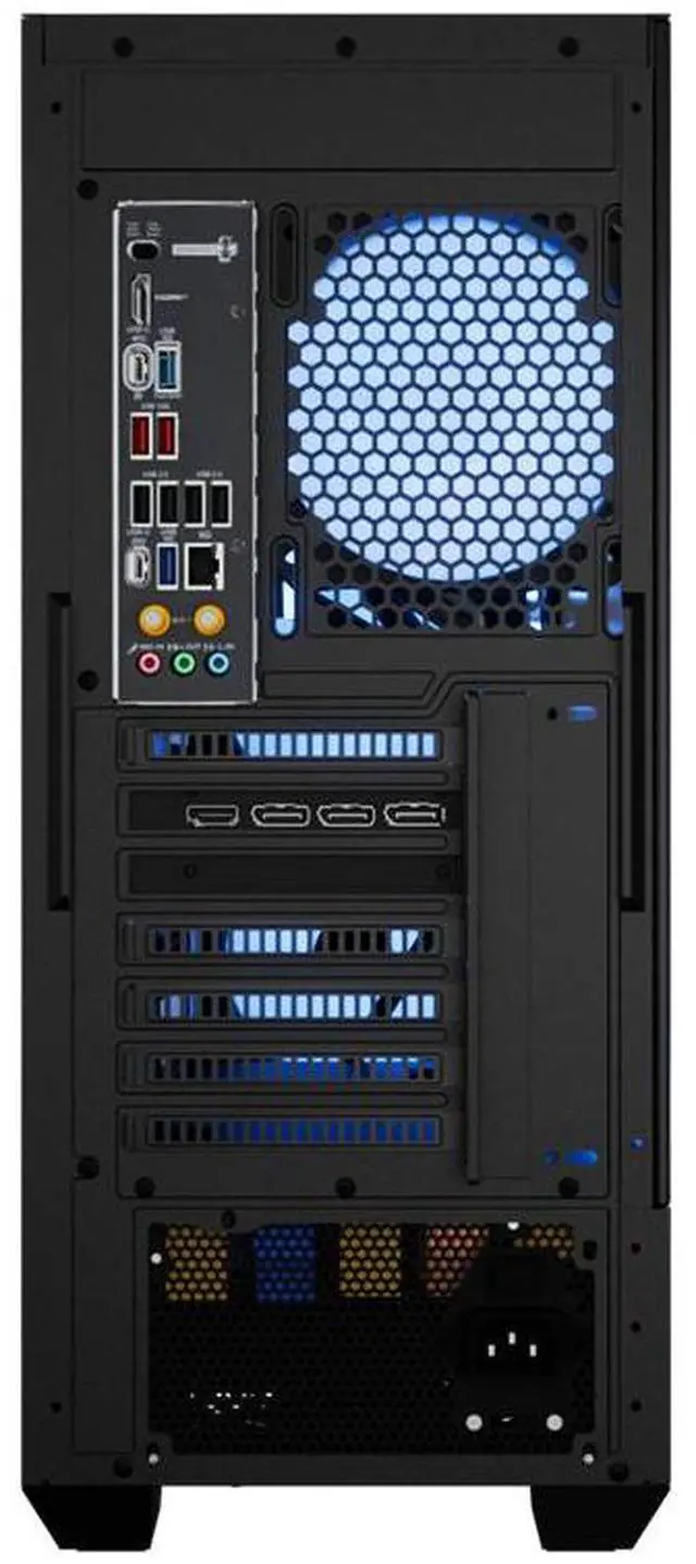 Alt view image 5 of 6 - MAINGEAR MG-1 | Platinum Gaming Desktop - NVIDIA GeForce RTX 5070 - AMD Ryzen 7 7800X3D - 32GB DDR5 - 2TB NVMe SSD - WiFi 7 - Windows 11 Home - RGB