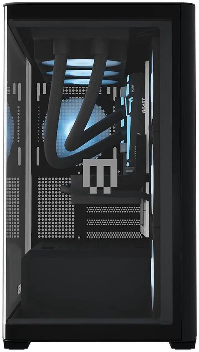 Alt view image 3 of 7 - MAINGEAR Zero Platinum Gaming Desktop - NVIDIA GeForce RTX 5070 - AMD Ryzen 7 7800X3D - 32GB Memory - 2TB Storage