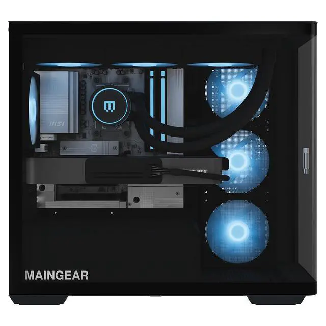 Alt view image 2 of 7 - MAINGEAR Zero Champion Gaming Desktop - NVIDIA GeForce RTX 5090 - AMD Ryzen 7 9850X3D - 32GB Memory - 2TB Storage