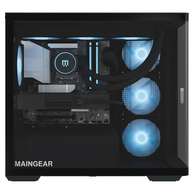 Alt view image 2 of 7 - MAINGEAR Zero Emerald Gaming Desktop - NVIDIA GeForce RTX 5070 - Intel Core Ultra 5 250K Plus - 32GB Memory - 2TB Storage