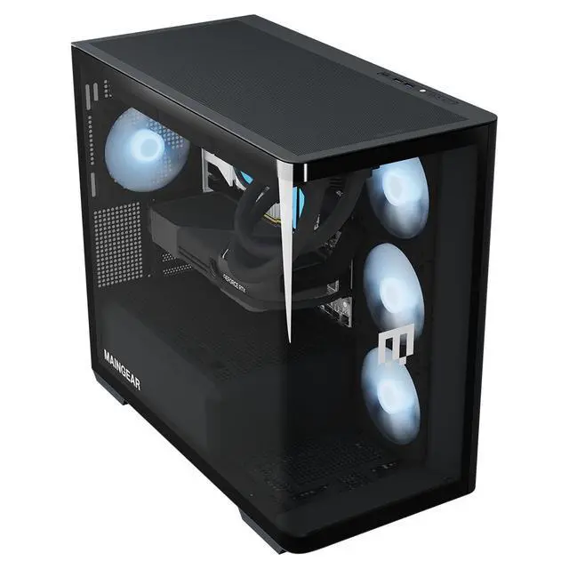 Alt view image 4 of 7 - MAINGEAR Zero Emerald Gaming Desktop - NVIDIA GeForce RTX 5070 - Intel Core Ultra 5 250K Plus - 32GB Memory - 2TB Storage