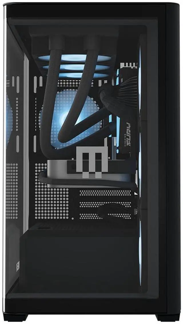 Alt view image 3 of 7 - MAINGEAR Zero Sapphire Gaming Desktop - NVIDIA GeForce RTX 5080 - Intel Core Ultra 7 270K Plus - 32GB Memory - 2TB Storage