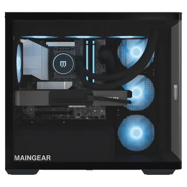 Alt view image 2 of 7 - MAINGEAR Zero Amethyst Gaming Desktop - NVIDIA GeForce RTX 5090 - Intel Core Ultra 7 270K Plus - 32GB Memory - 2TB Storage