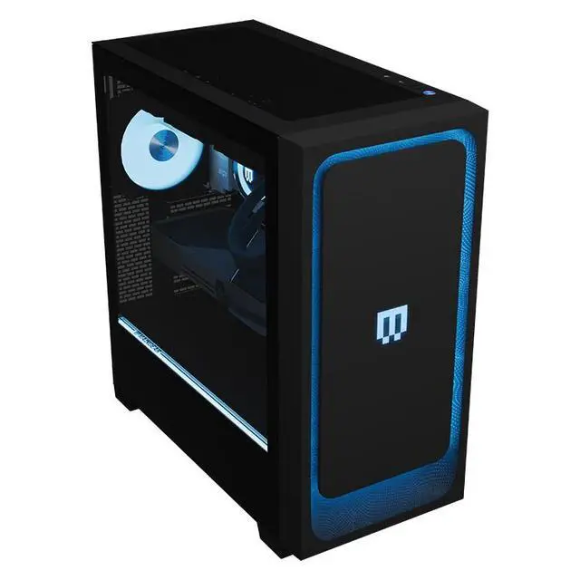 Alt view image 4 of 7 - MAINGEAR All-new MG-1 | Diamond Gaming Desktop - AMD Radeon RX 9070 XT - AMD Ryzen 7 7800X3D - 32GB Memory - 2TB Storage