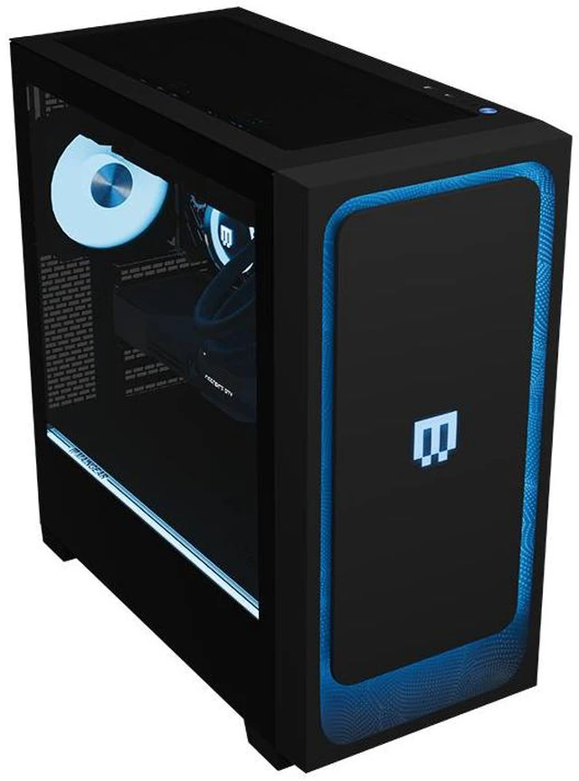Alt view image 4 of 7 - MAINGEAR MG-1 | Emerald Gaming Desktop - NVIDIA GeForce RTX 5070 - Intel Core Ultra 5 250K Plus - 32GB DDR5 - 2TB Storage