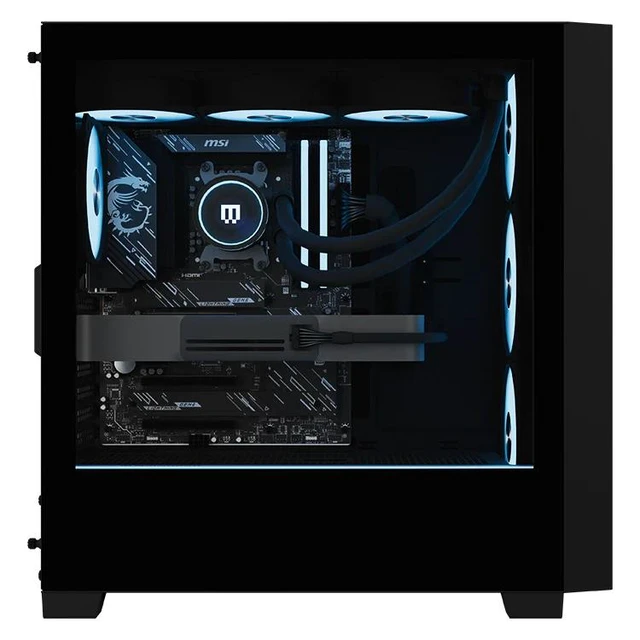 Alt view image 2 of 7 - MAINGEAR MG-1 | Sapphire Gaming Desktop - NVIDIA GeForce RTX 5080 - Intel Core Ultra 7 270K Plus - 32GB Memory - 2TB Storage