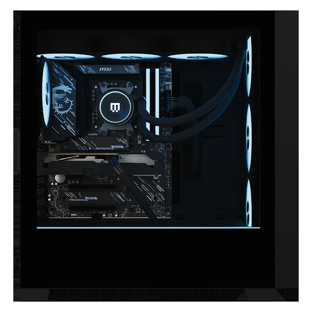 Alt view image 2 of 7 - MAINGEAR MG-1 | Ruby Gaming Desktop - NVIDIA GeForce RTX 5060 Ti 8GB - Intel Core Ultra 5 225F - 32GB DDR5 - 2TB Storage
