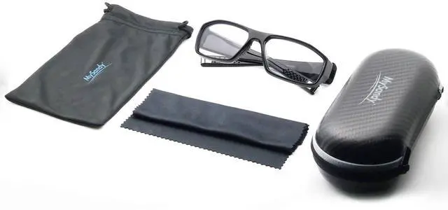 Alt view image 6 of 7 - Mysandy Anti Fog Mens Safety Glasses for Work Clear Blue Light Blocking Z87 Protective Eyewear Fog Free Break-Resistant Safety Glasses Large Safety Glasses Reduce Eye Strain UV400 Protection
