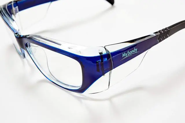 Alt view image 3 of 7 - MYSANDY Fog Proof Safety Glasses for Work Anti Scratch Eye Protection Medical Medical Googles/Glasses for Women Lab Safety goggles Chemistry Splash Proof Safety Goggles (Blue)