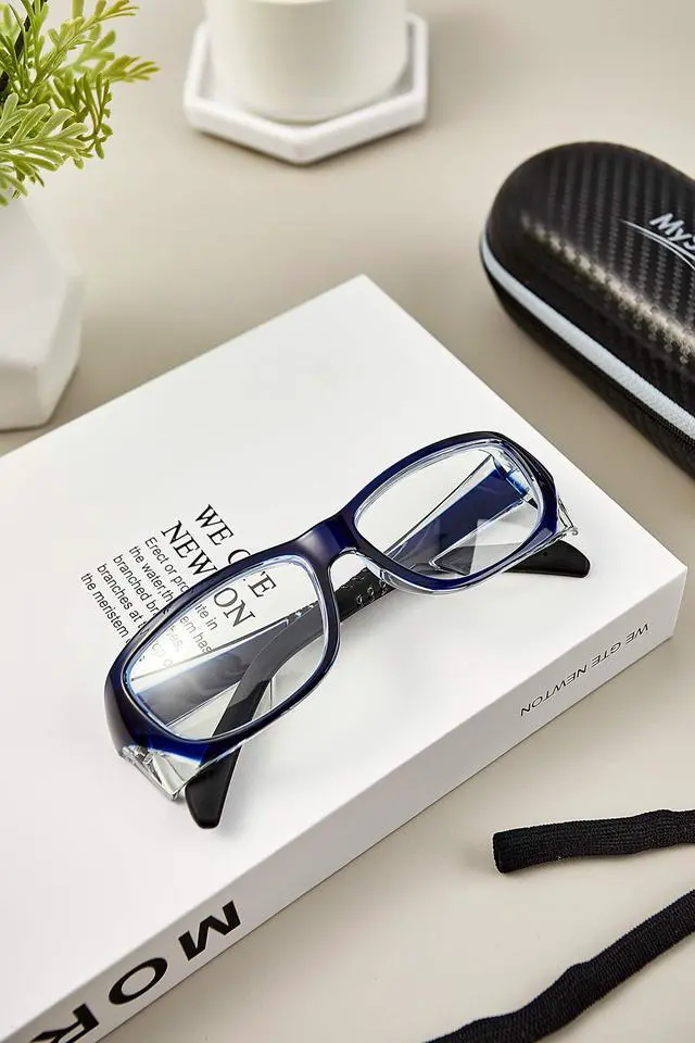 Alt view image 7 of 7 - MYSANDY Fog Proof Safety Glasses for Work Anti Scratch Eye Protection Medical Medical Googles/Glasses for Women Lab Safety goggles Chemistry Splash Proof Safety Goggles (Blue)