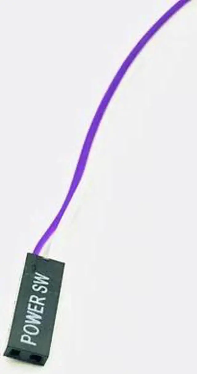 Alt view image 2 of 6 - 10PCS Reset Motherboard Cable Desktop Computer PC Case Power Button SW Switch Power Cord Cable Re start Switch Cable for Mining