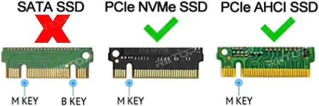 Alt view image 4 of 5 - Aomoproing M.2 NVMe to PCIe Adapter, NVMe to PCIe x4 x8 x16 Adapter Card Converter, Compatible with M-Key M.2 NVMe SSD 2280/2260/2242/2230 mm