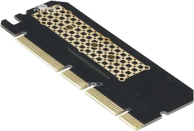 Alt view image 3 of 5 - Aomoproing M.2 NVMe to PCIe Adapter, NVMe to PCIe x4 x8 x16 Adapter Card Converter, Compatible with M-Key M.2 NVMe SSD 2280/2260/2242/2230 mm