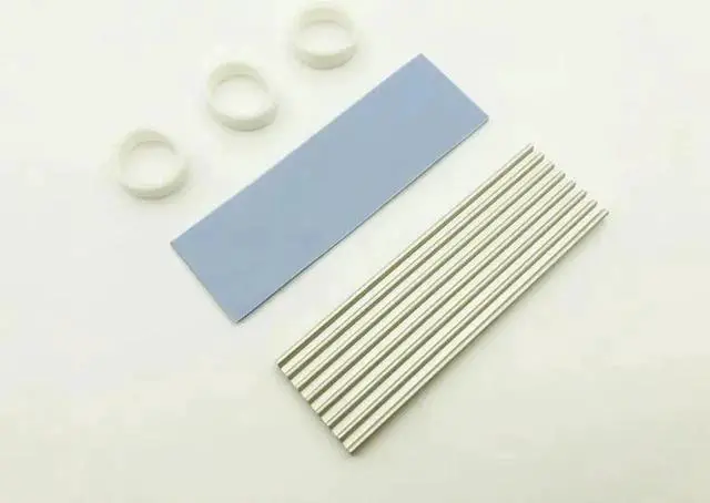 Alt view image 4 of 6 - 1pcs Cooler Heatsink Heat Aluminum M.2 Cooling Cooler Heat Sink Heat Thermal Pads for NGFF NVME PCIE 2280 SSD Hard Drive Disk
