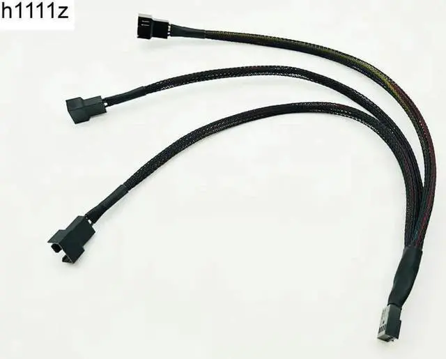 Main image of 4Pin Splitter Cable 1 to 3 PWM 4P Female to 3/4 Pin PWM Fan Adapter for Computer Case Fan CPU Fan Mining Cooling Fans Hub Cable
