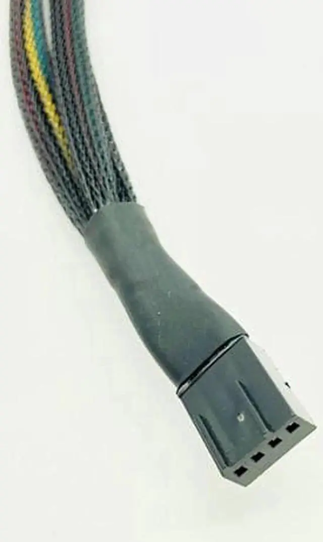 Alt view image 6 of 6 - 4Pin Splitter Cable 1 to 3 PWM 4P Female to 3/4 Pin PWM Fan Adapter for Computer Case Fan CPU Fan Mining Cooling Fans Hub Cable