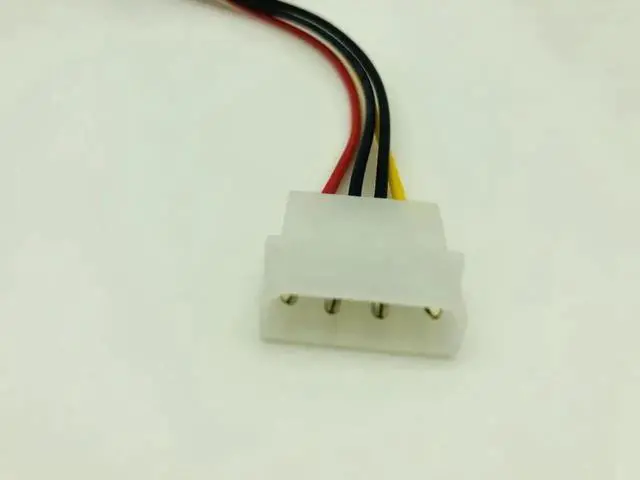 Alt view image 5 of 6 - IDE to Serial ATA SATA HDD Hard Drive Power Adapter Cable SATA Power Cable Cord 15Pin SATA to 4Pin IDE Power for BTC Mining