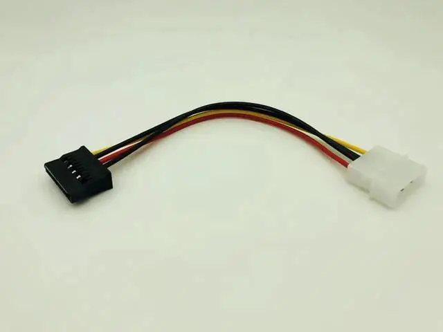 Alt view image 6 of 6 - IDE to Serial ATA SATA HDD Hard Drive Power Adapter Cable SATA Power Cable Cord 15Pin SATA to 4Pin IDE Power for BTC Mining