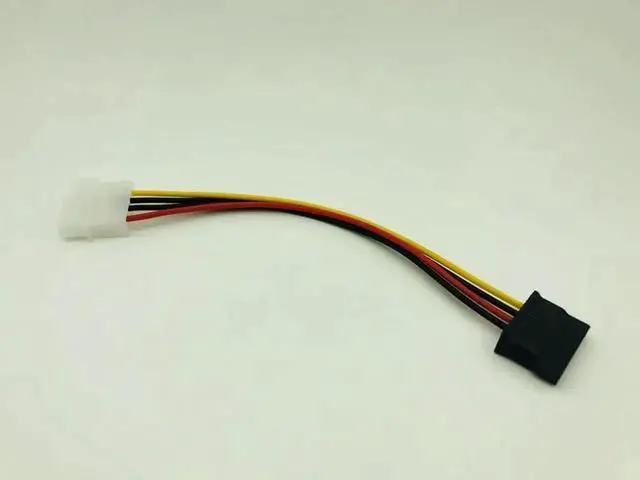Alt view image 3 of 6 - 5PCS IDE to Serial ATA SATA Power Cable SATA HDD Hard Drive Power Adapter Cable Cord 15Pin SATA to 4Pin IDE Power for BTC Mining