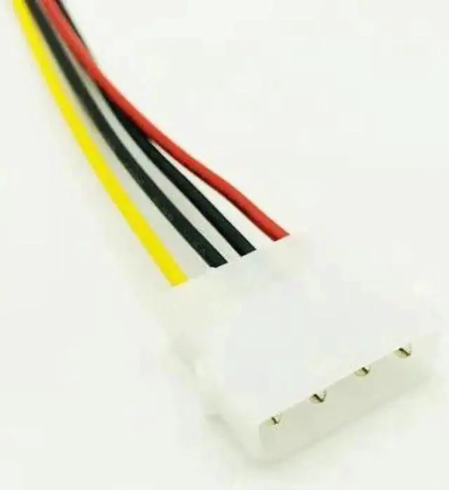 Alt view image 3 of 6 - SATA Power Cable IDE to Serial ATA SATA HDD Hard Drive Power Adapter Cable Cord 15Pin SATA to 4Pin IDE Power for BTC Mining