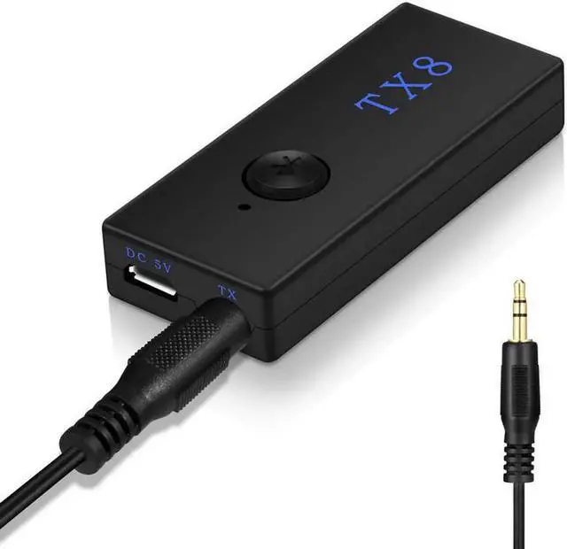 Alt view image 4 of 5 - Bluetooth Transmitter Wireless Bluetooth Audio Transmitter RCA 3.5mm Adapter for TV PC Laptop Tablet MP3 MP4 Headphone