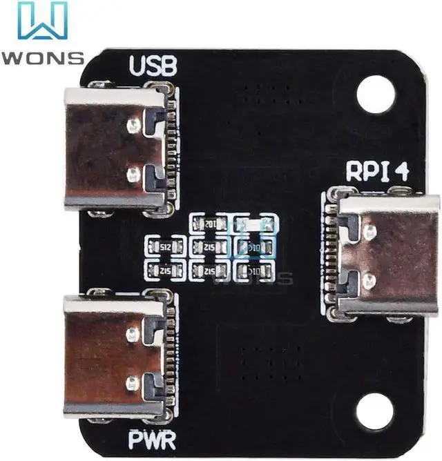 Alt view image 5 of 5 - USB/Power Splitter for Raspberry Pi BliKVM and PiKVM "KVM over IP" HDMI CSI Type-C Power Distributor Accessories