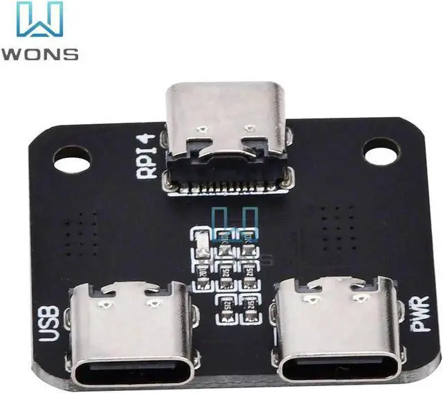 Alt view image 3 of 5 - USB/Power Splitter for Raspberry Pi BliKVM and PiKVM "KVM over IP" HDMI CSI Type-C Power Distributor Accessories