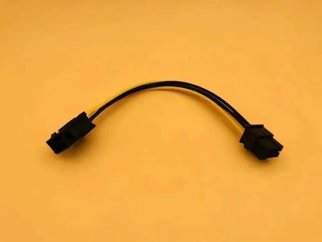 Main image of PCIE 6Pin Male to 6Pin Female Power Supply Cable Graphics Card Power Extension Cable 6 Pin Connector Power Adapter for Mining